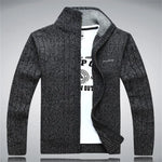 Sweater Male Wool Cotton Cardigan Autumn Men's Winter Sweater  Kint Wear Knitwear Coats Clothing