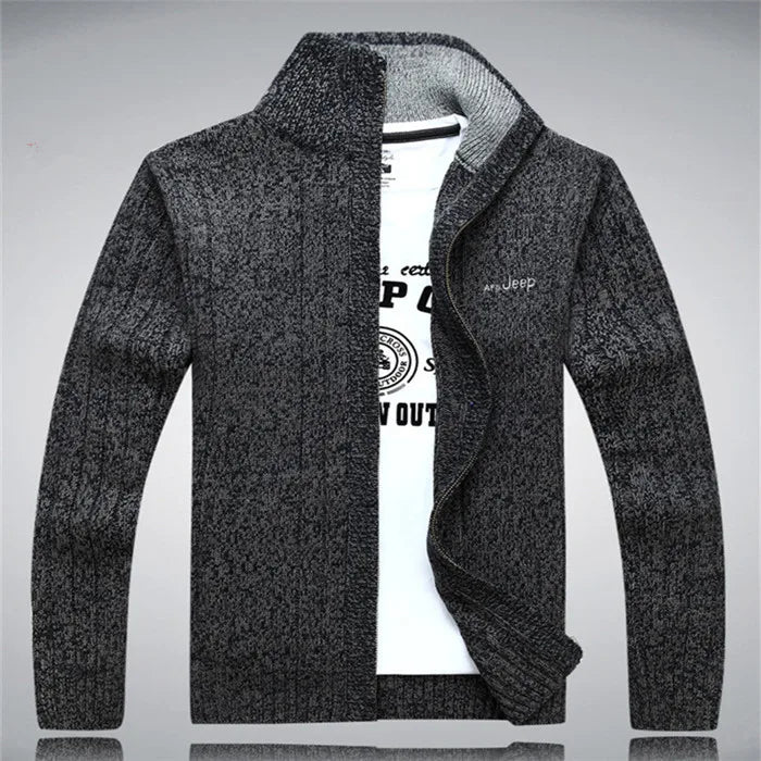 Sweater Male Wool Cotton Cardigan Autumn Men's Winter Sweater  Kint Wear Knitwear Coats Clothing