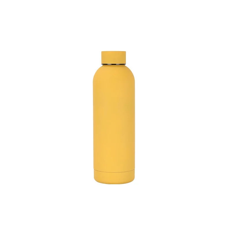 New Steel 500ml Small Mouth Bottle Outdoor Sports USA Style Portable Thermos Cup Cool Water Bottle