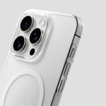 Ultra Thin Hard PC HD Transparent Magnetic Case For iPhone 17 Pro Max 16 15 14 Plus 13 12 Magsafe Wireless Charge Clear Cover