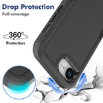 New TPU/PC Case for iPhone 16e / 16 Pro Max - Military Grade Shockproof Phone Cover Hybrid Armor Dual Layer Protection Shell