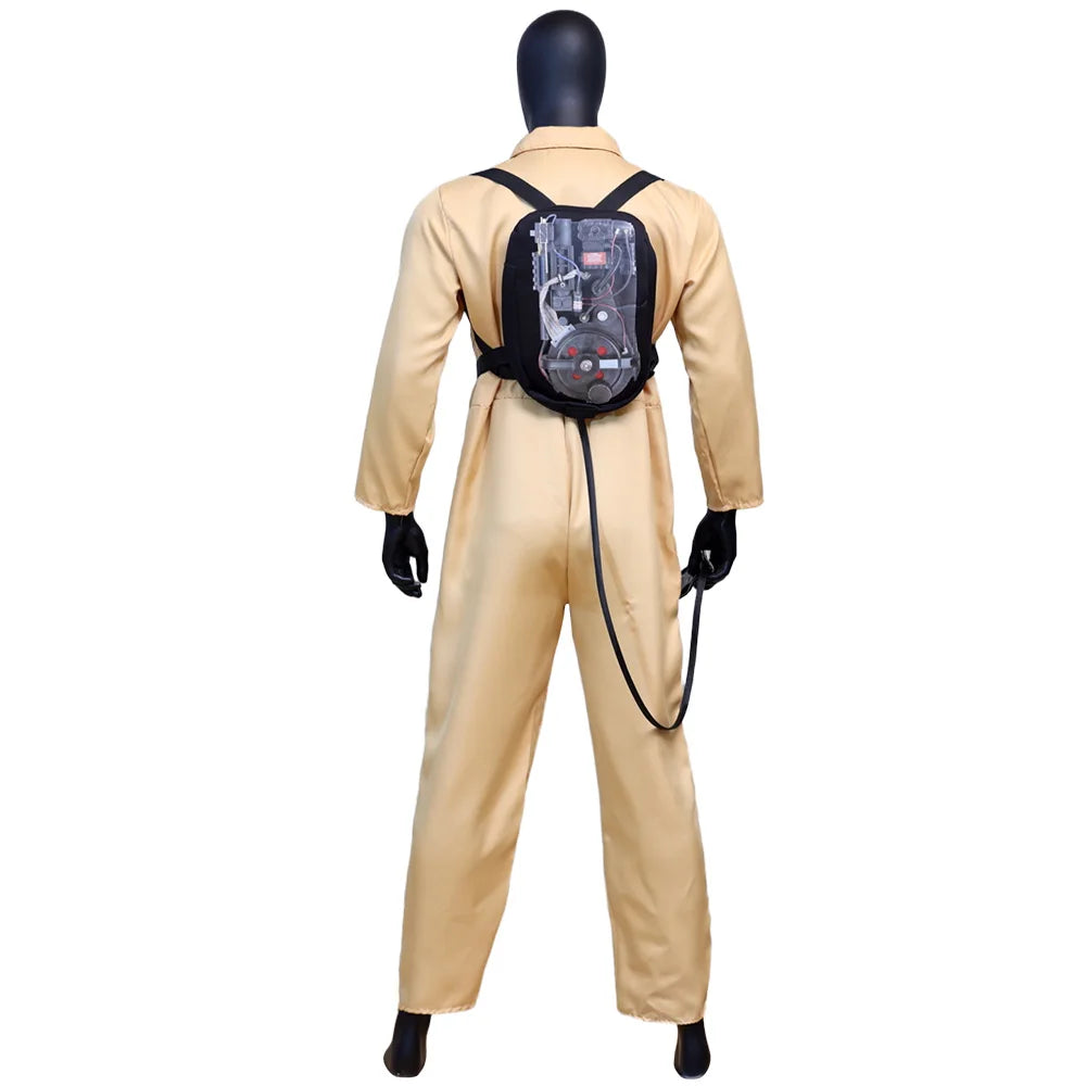 Kids Adults Cosplay Costume with Proton Pack Halloween Christmas Carnival Theme Party Clothes Fans Collection ﻿