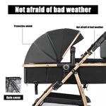 Baby Carriage Light Stroller Baby Stroller 3 in1 Foldable pushchair high quality prams Lie Flat Baby Stroller adjustable seat