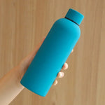 Thermos Bottle Stainless Steel Thermal Water Bottle Cup Thermal Coffee Mug Insulated Vacuum Tumbler Rubber Paint Sports Kettle