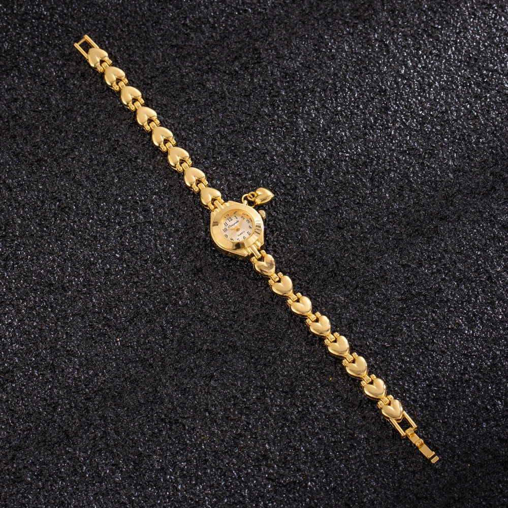 Simple Elegant Small Women's Watches Luxury Brand Gold Wrist Watches for Women Ladies Quartz Watches for Girls montre femme