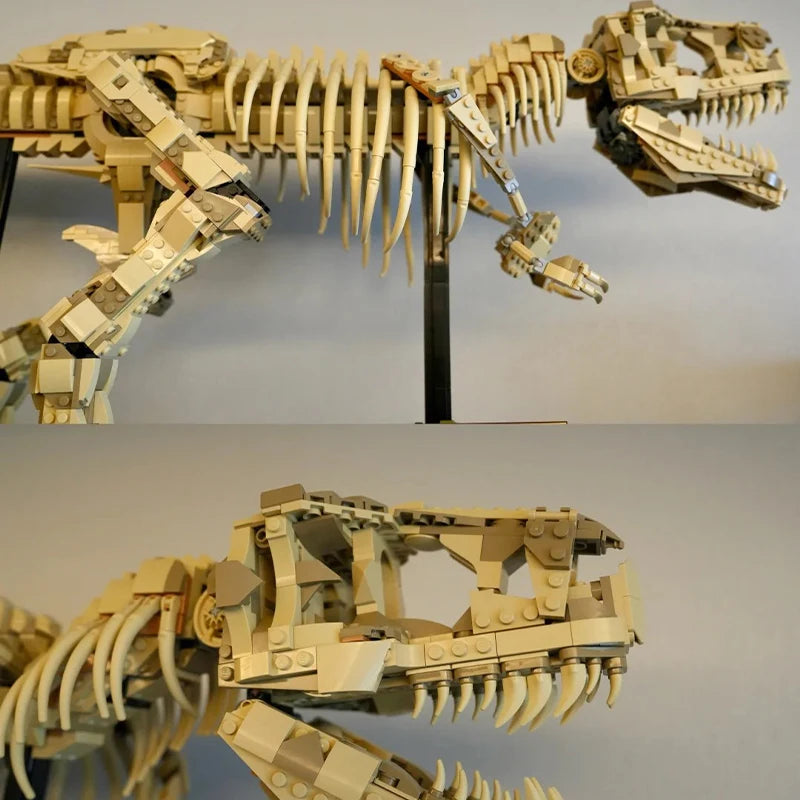 3145pieces Dinosaur Park Fossils Building Blocks Set Adults Assembled Bricks Model Toy Birthday Gifts Compatible With Set 76968