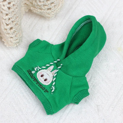 LABUBU Universal Clothes, Doll Cute Hoodie Diy Accessories, Popmart Bubble Mart Doll Accessories