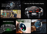 K52 Smart Watch Men 1.39inch IPS Screen Bluetooth Call Custom Dial Heart Rate Health Monitoring Outdoor Sport Smartwatch