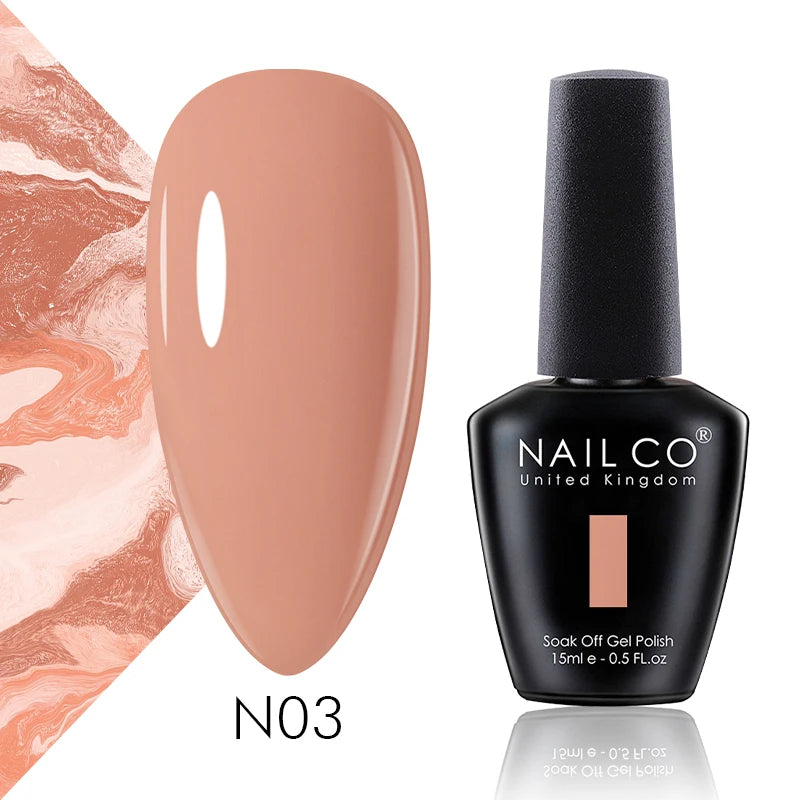 NAILCO 15ml Top Coat And Base Coat Art Design Gel Nail Polish Top Base Coat UV LED Soak Off Gel Nail Varnish