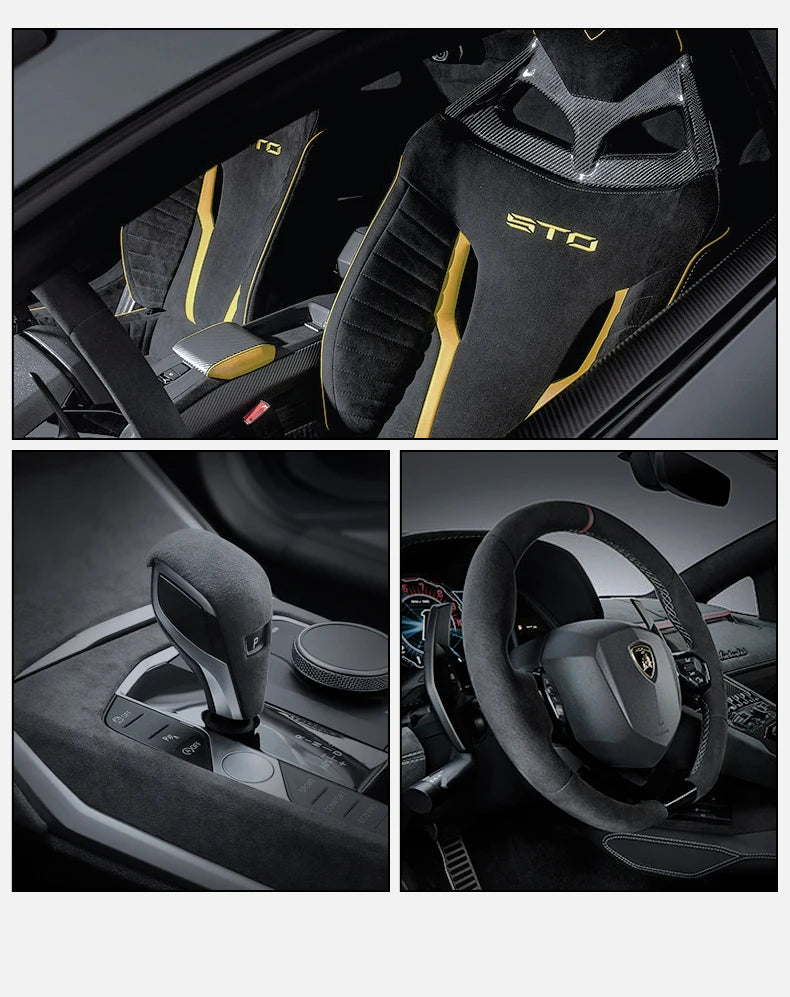 Genuine Italy imported Alcantara Magnetic Orange Case for iPhone 17 /17Air /17 Pro /17Pro Max with AI Camera Button and Magsafe