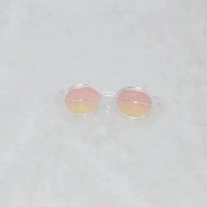 Mini Doll Clothes Outfit Accessories For 15-17cm Labubu V1 V2 V3Labubu Uniform Set Outfit Skirt and Sweater Sunglasses Clothing