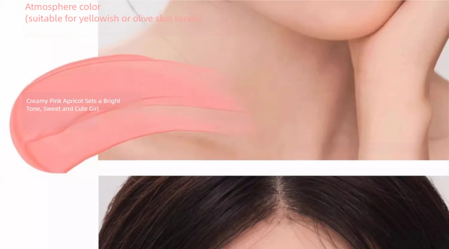 AZTK Liquid Blush Tanned Jello Color Rendering Liquid Blusher Moisturizer Longlasting Beauty Expands Contracts Cheek Face Makeup