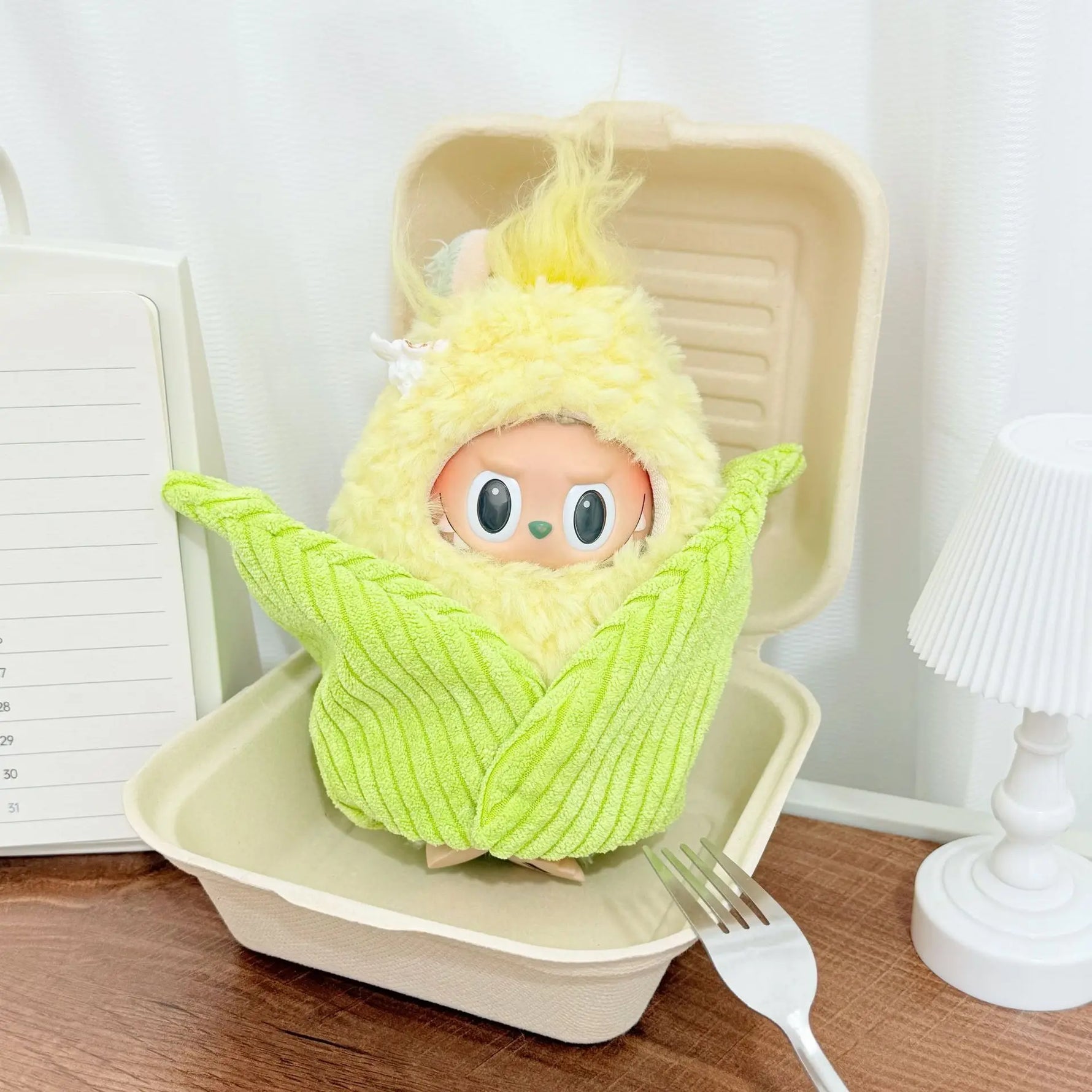 Mermaid rice ball clothes For labubu V3 V2 V1 doll clothes outfit Accessories