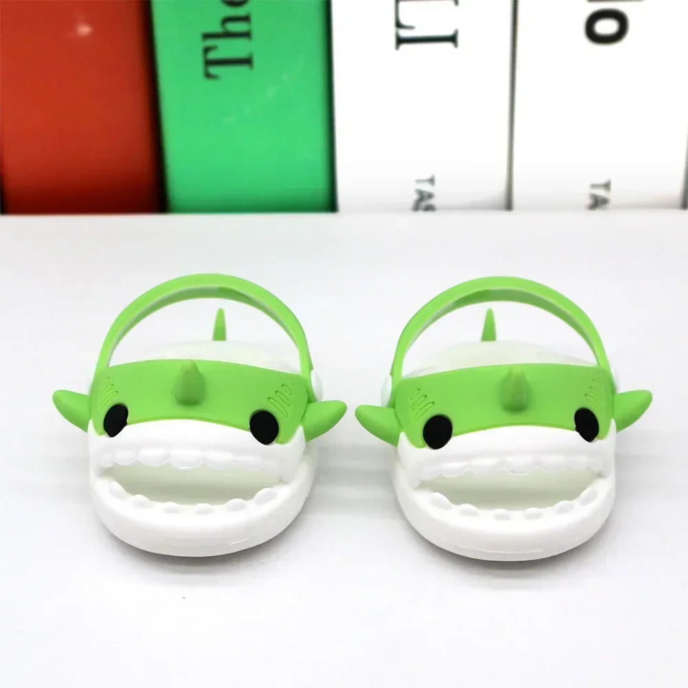 Slipper Shoes Macaron Style 17cm Labubu V2 V1 Doll Shoes Capybara Casual Sandal Dolls Accessories DIY Doll Toys