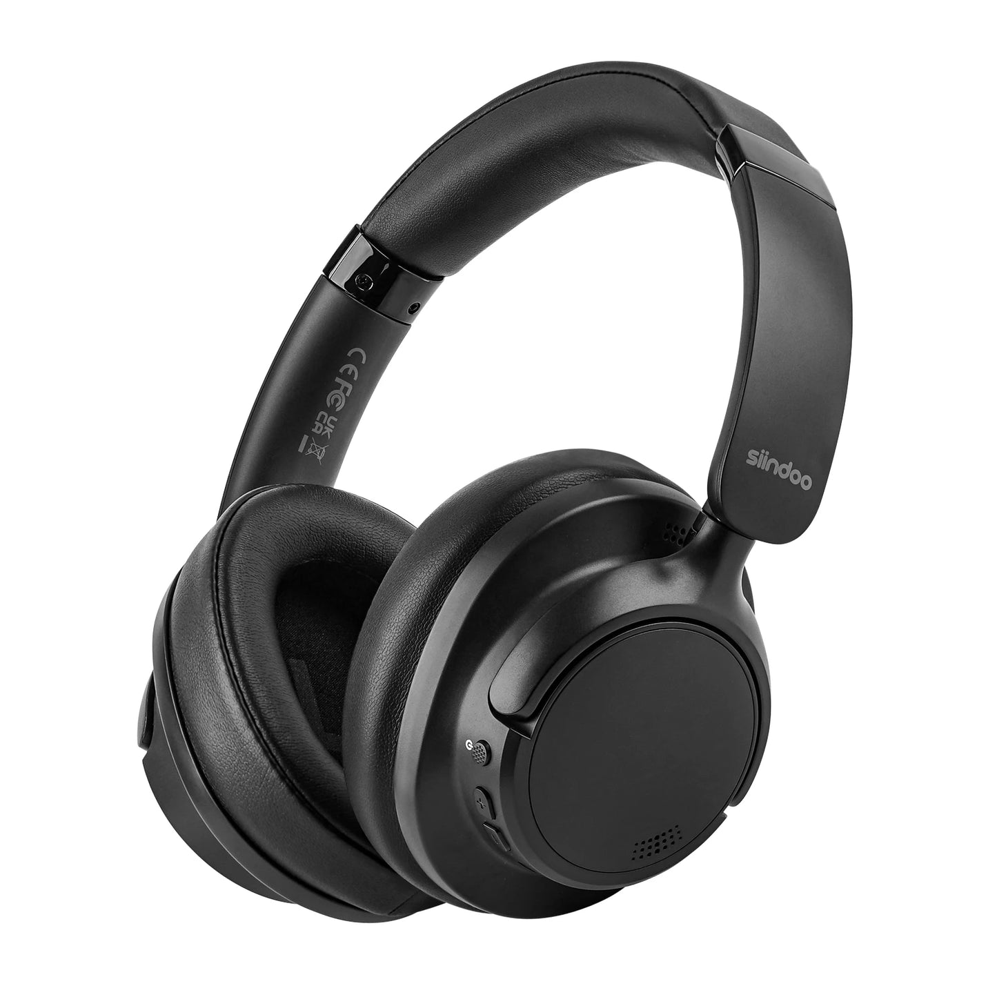Siindoo New JH-ANC630 Active Noise Cancelling Wireless Headphones Over Ear Bluetooth earphones with Mic 70H Playtime Clear Calls