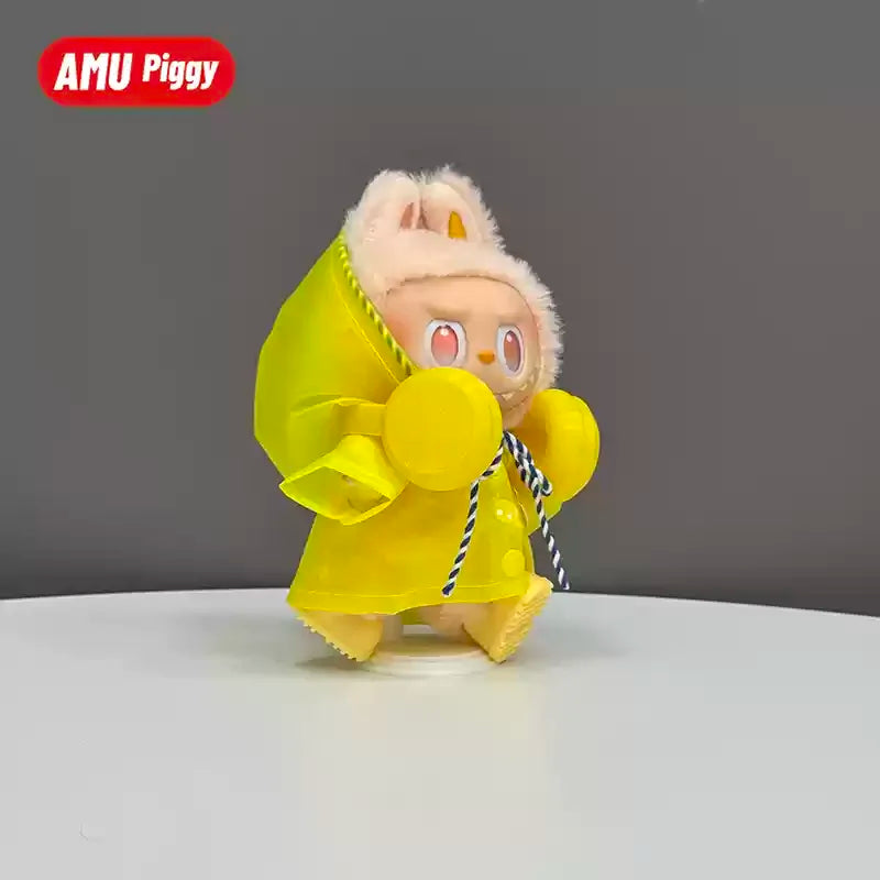 Doll Clothes: Baby Clothes Third Generation, Front High Energy Set, Sitting Party, Macaron,Only clothes