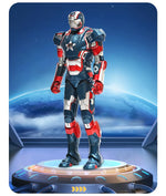 Marvel Avengers ZD Toys Iron Man MK3 MK1 MK6 MK7 MK5 Tony Stark Iron Patriot War Machine Action Figure Ironman Collect Toy Gift