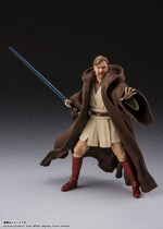 In stock Original Bandai Star Wars: Episode III S.H.Figuarts Obi-Wan Kenobi Master Yoda Anime figure Model Toy collectibles Gift