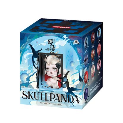 POP MART SKULLPANDA The Mirage Serie | 1 Stück oder Komplettset mit 9PCS 