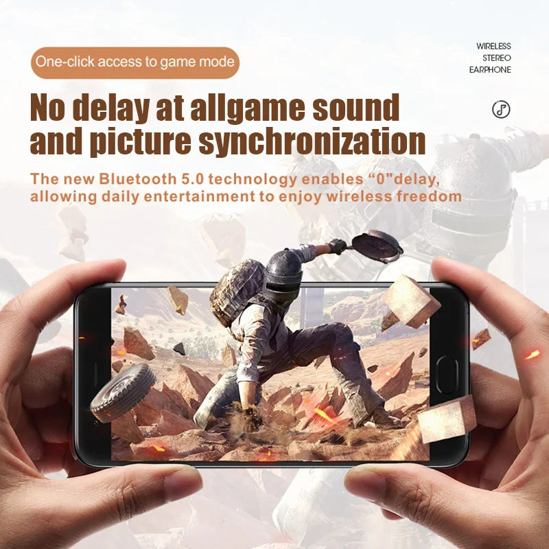 Wireless Bluetooth Earphones Wireless Headphones Magnetic Sport Neckband Neck-hanging Earbuds Wireless with Mic Bluetooth5.0