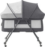 Baby Reisbed met Matras & Stille Wielen – Omvormbare Schommelwieg