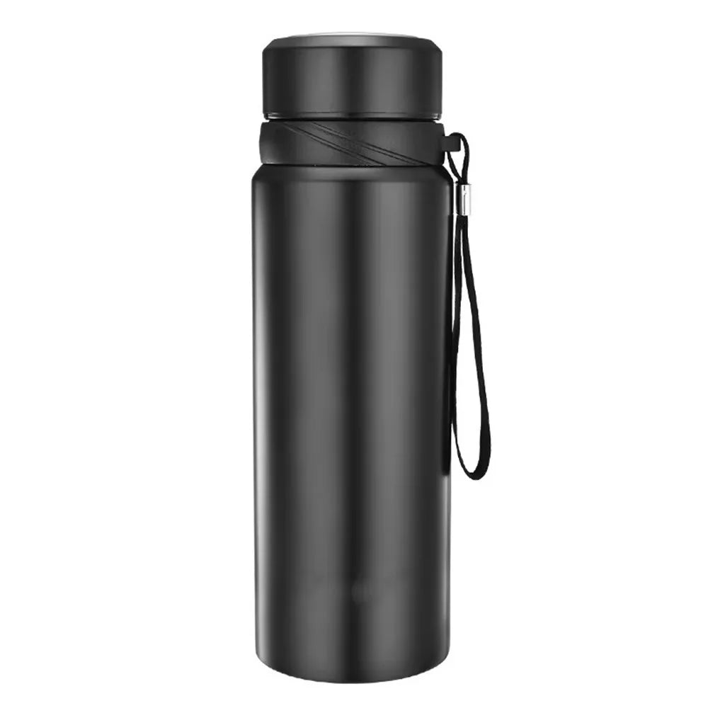 1L Stainless Steel In-vehicle Thermos Water Bottle Keep Cold and Hot Water Bottle Thermos for Water Tea Vacuum Flasks
