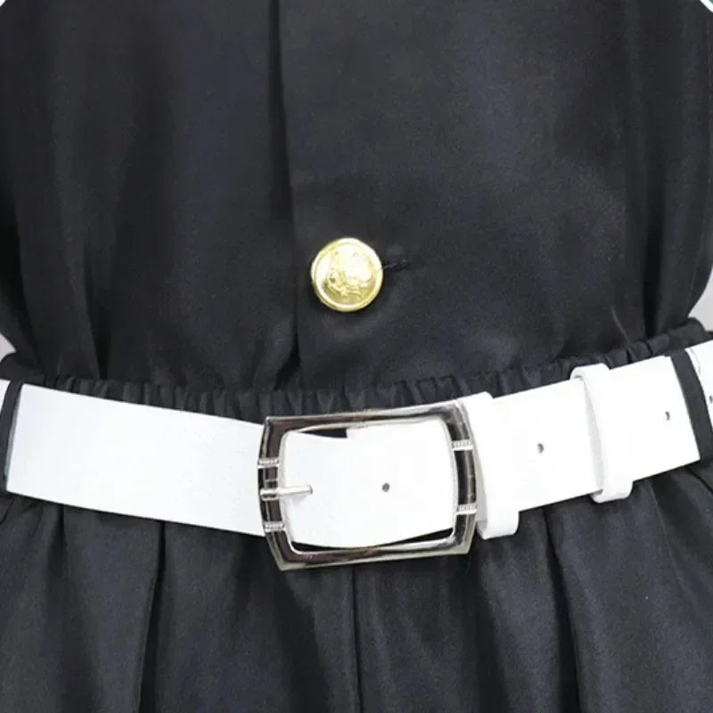 Anime Demon Slayers Kimetsu no Yaiba Cosplay Costume Top Jacket Pants Black Team Uniform Unisex Halloween Clothes