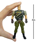 24Pcs/Set Army Men SWAT Team Special Forces Soldiers WWII War Game Action Figures Playset Military Modle For Kid Boy Gift