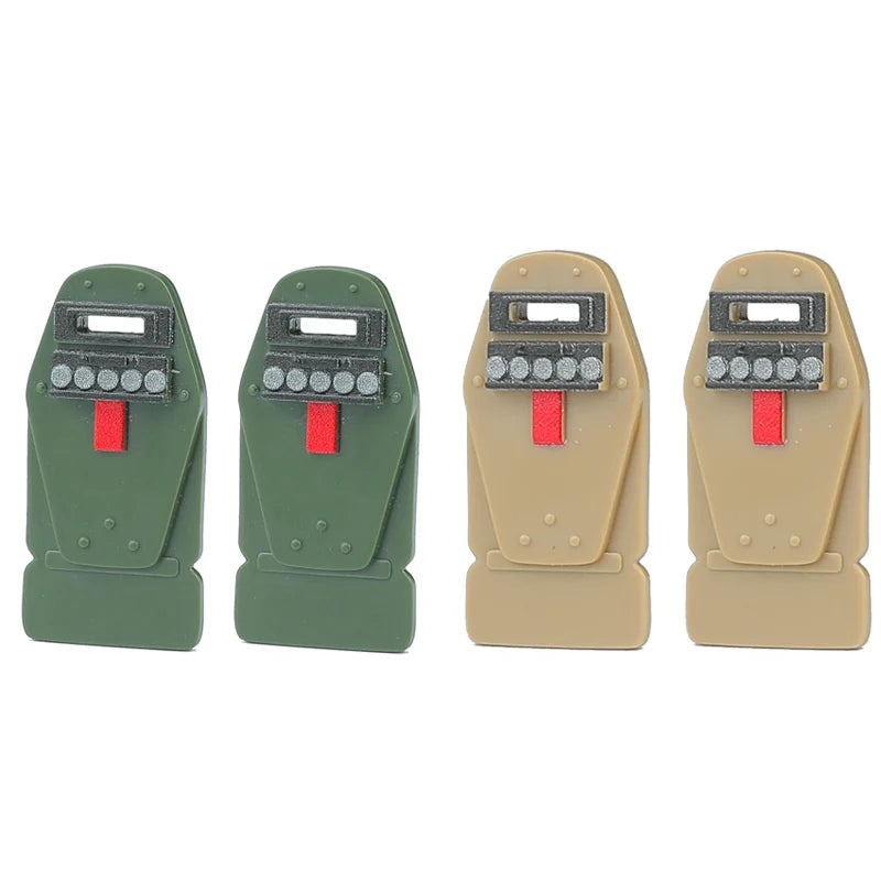 City Army Figures Building Blocks Russia Army Soldiers Weapons Special Combat Uniform Shield Combat Vests Shields Brick Toys