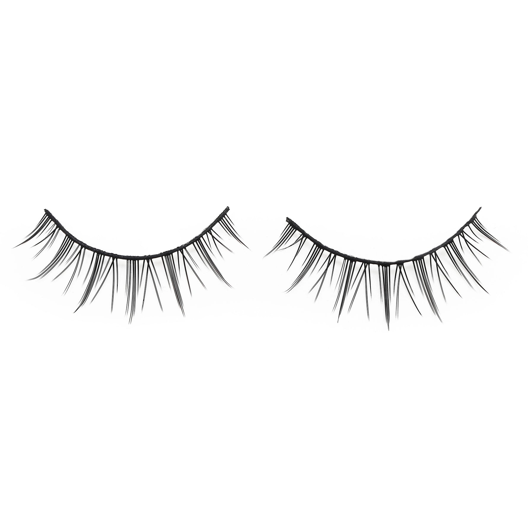 DINGSEN Fake Eyelash Anime Lashes 5 Pairs Little Devil Eyelashes Natural Daily Makeup Manga Eyelashes Clear Band Eyelashes