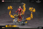 New Marvel Iron Man Mark Iv Action Figure Toy Gift For Boys Joint Movement Steel Man Model Collectible Toys & Hobbies