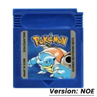 Pokemon Red Blue Crystal Golden Green Silver Yellow GBC Game Card 16 Bit Video Game Cartridge Console Cards For GB/SP