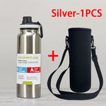 600/800/1000ML Outdoor Thermos Water Bottle Stainless Steel Insulated Cup Keeps Cold and Heat Thermal Mug Travel Vacuum Flasks