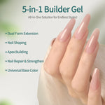 Nailpop Professional Builder Gel UV Hard Gel for Nail Strengthen Quick Building Long Lasting Soak Off Extension Gel 30/100g