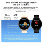 LIGE New Smart Watch 2025 Wireless Charging Smartwatch Bluetooth Calls Watches Men Women Fitness Bracelet Custom Watch Face +Box
