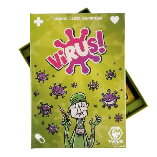 Virus! 1, 2, 3 kaartspel – Aanstekelijk leuk partyspel (Engelse versie)