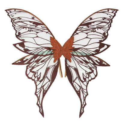 Adults Fairy Wings Girls Sparkling Angel Wings Butterfly Costume Wings for Halloween Costume Dress up Party Favor Christmas Gift