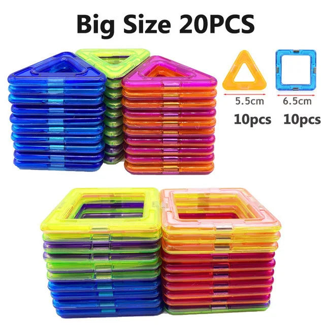 DIY Magnetic Building Blocks Magnet Toys Kids Designer Mini Building Set Model Gift Toys Puzzle Learn Jigsaw Puzzle Magnet Toys