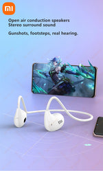 Xiaomi Wireless Bluetooth 5.3 Headphones Bone Conduction Waterproof Headset Stereo Over-Ear Sports Earphones Earbuds with Mic