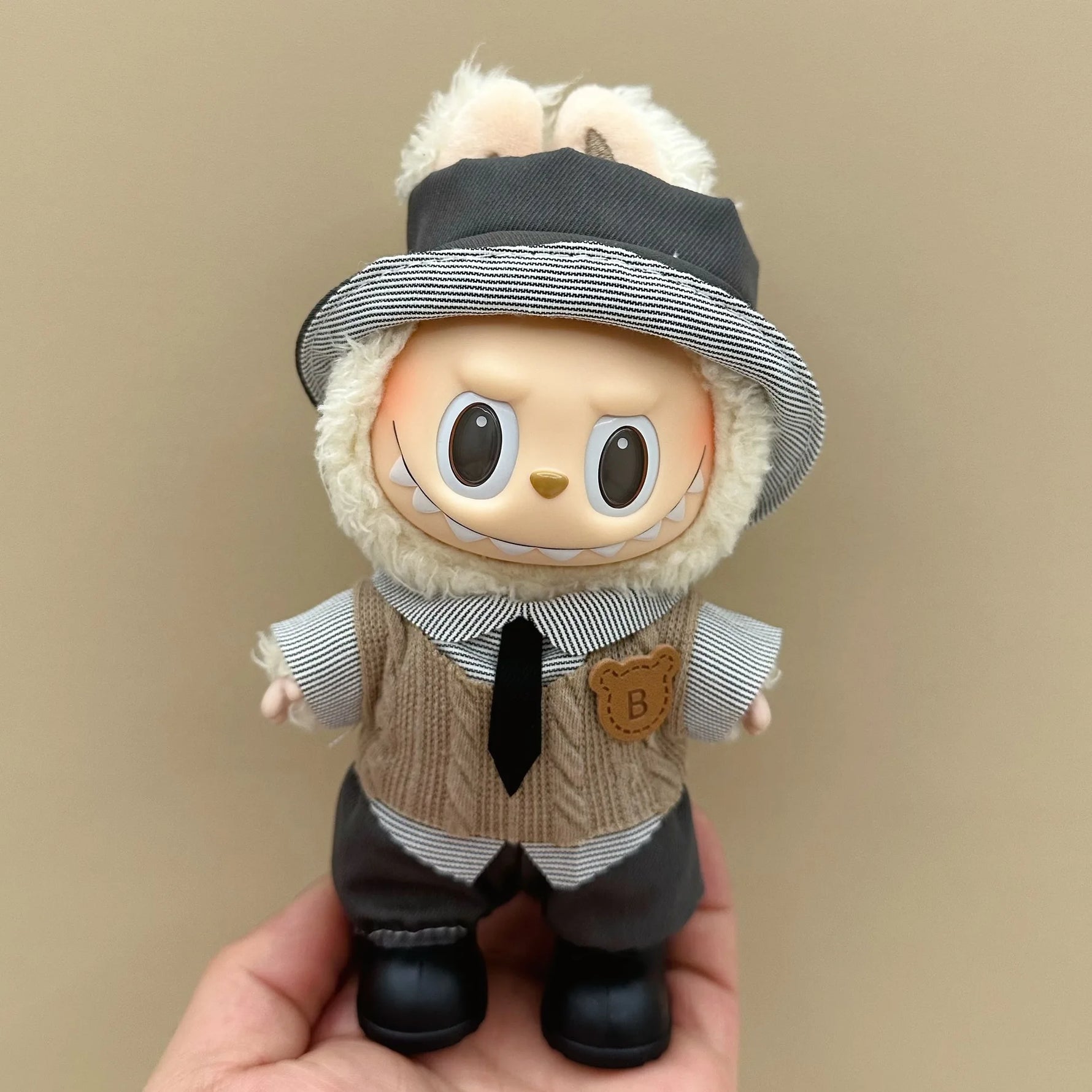 For 17cm V1V2 Labubu  Doll Fashion New Style Set Doll Replacement Clothing