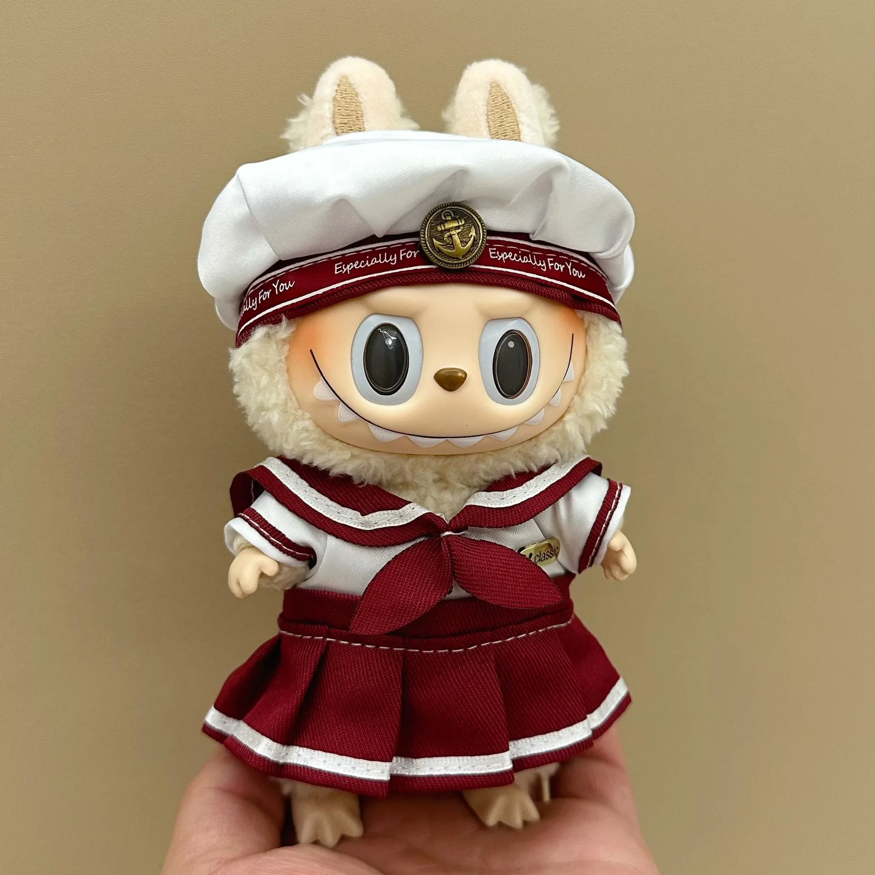 For 17cm V1V2 Labubu  Doll Fashion New Style Set Doll Replacement Clothing