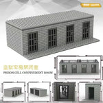 Upgrade Military Base Building Block Sets DIY WW2 Army War scene model Blocks Boys Toys