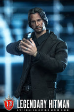 Kingdom KD9001 1/12 Scale Collectible Figure Killer John Wick Keanu Reeves Model 6inch Full Set Men Soldier Action Figure Soldie