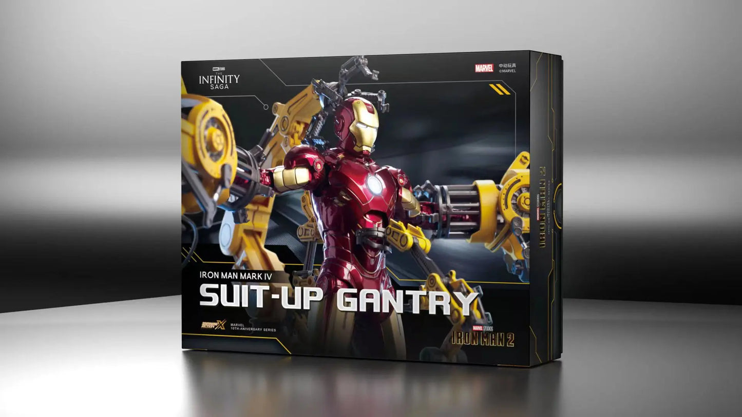 New Marvel Iron Man Mark Iv Action Figure Toy Gift For Boys Joint Movement Steel Man Model Collectible Toys & Hobbies