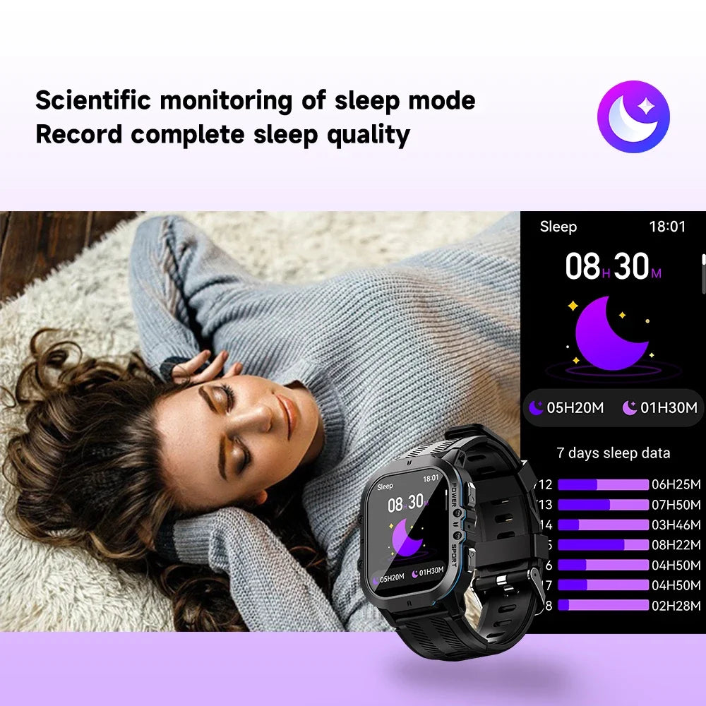 OUKITEL Smart Watch BT20 Sport SmartWatch BT5.2 350mAh 1.96