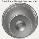 Stainless Steel Insulated Cup 12.85/17.25oz Double-layer Leak-Proof Travel Mug For Outdoor Sports Car Use Portable Vacuum Bottle