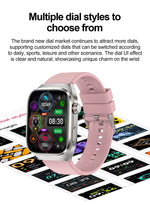 2025 New ECG+PPG Accurate Measure Heart Rate Smart Watch Men Blood Pressure Lipids Uric Acid Bluetooth Call Health Smartwatches