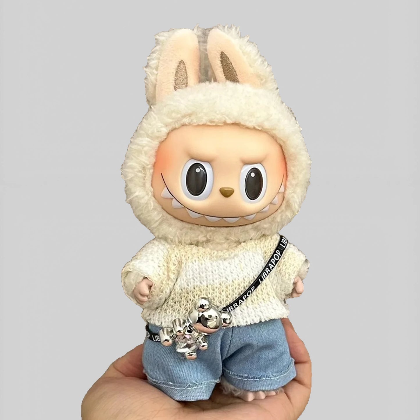 Latest Labubu Accessories Clothes Designer Suitable for V1 V2 V3 Labubu Pendants Cute Personality Fashion Birthday Gift