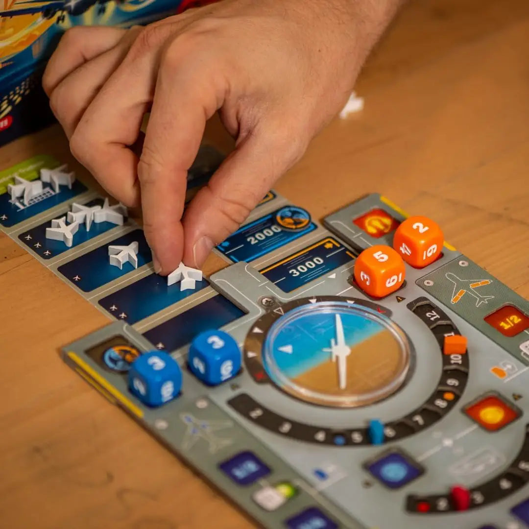 Scorpion Masqué, Sky Team, Board Game | Co-op Game | Ages 10+ | 2 players | 20 minutes