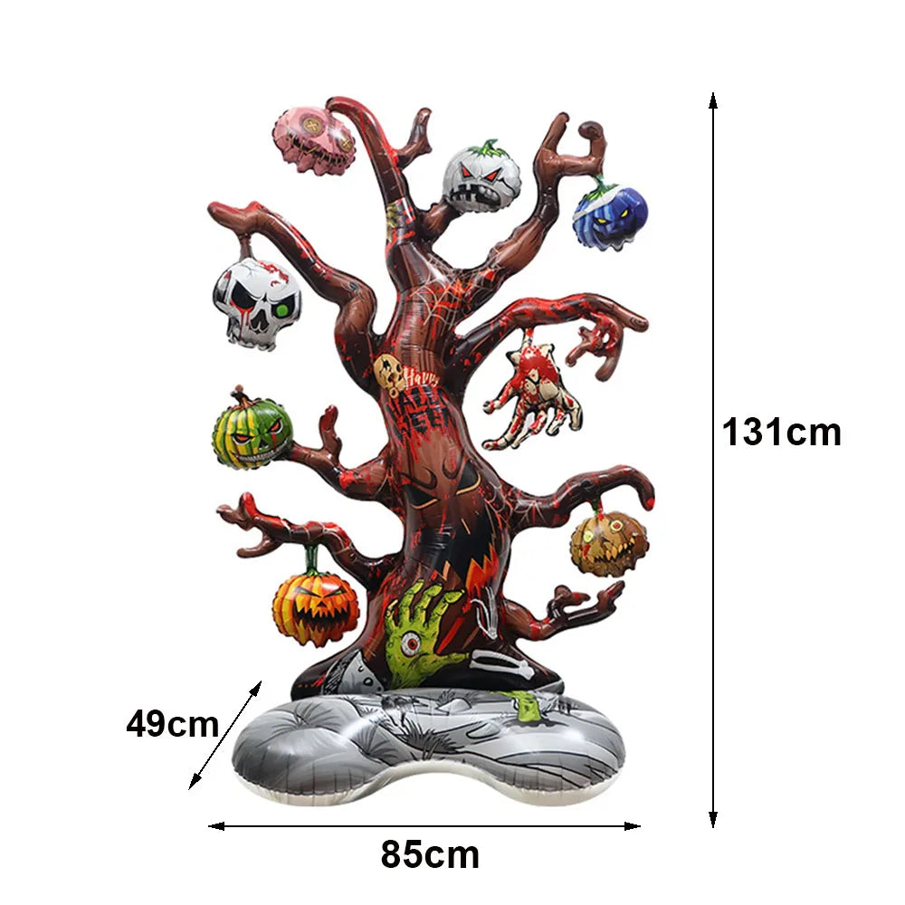 Halloween Pumpkin Tableware Black Orange Halloween Paper Plates Cups Napkins Banner Tablecloth Halloween Night Party Supplies